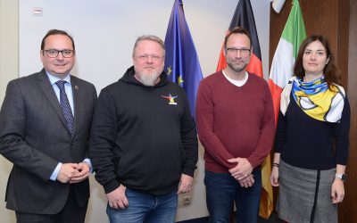 Empfang Oberbürgermeister und Generalkonsulin